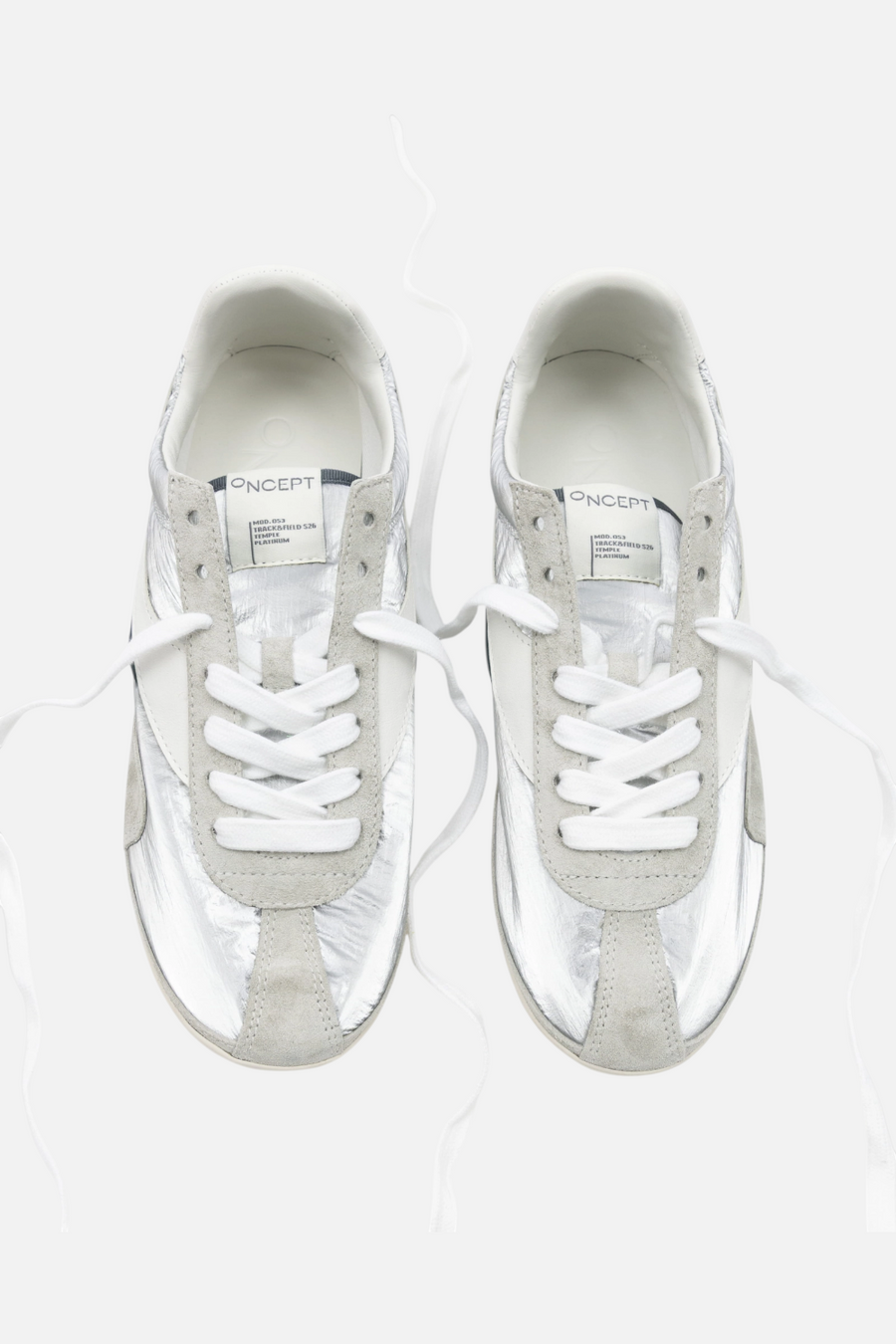 Oncept Temple Sneaker in Platinum