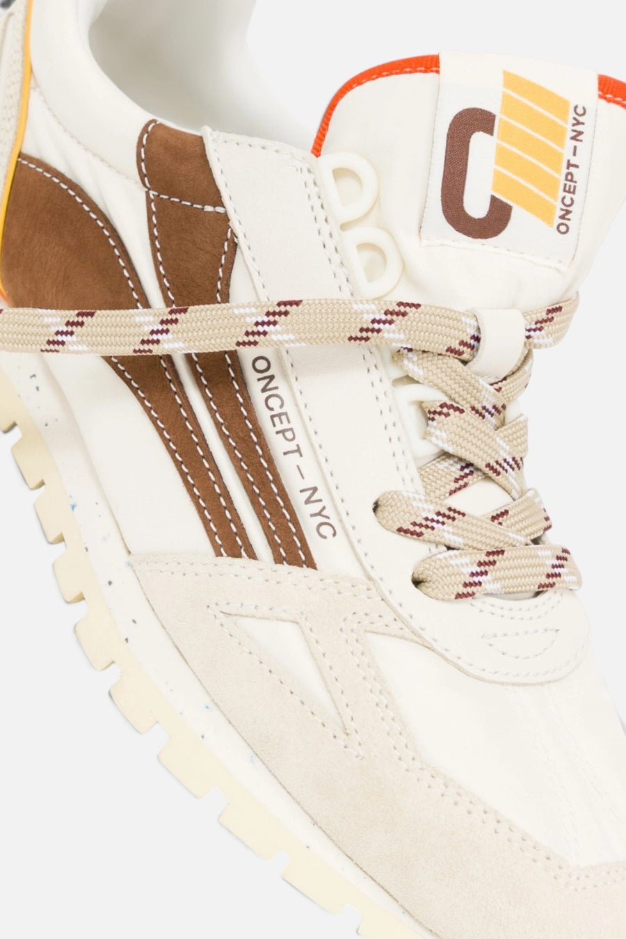 Oncept Women's Toronto Sneaker in Stucco cream, alternate view 5