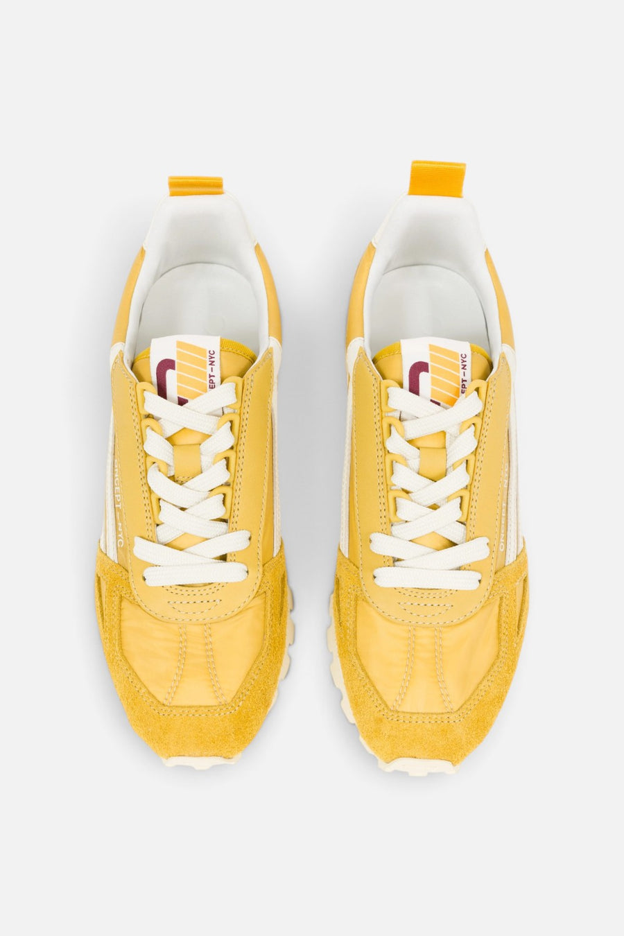 Oncept Women's Toronto Sneaker in Marigold yellow, alternate view 2