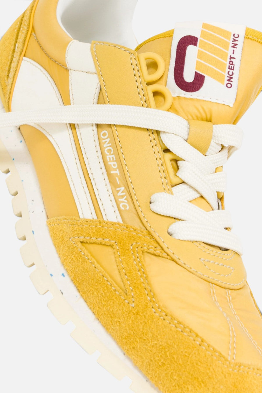 Oncept Women's Toronto Sneaker in Marigold yellow, alternate view 5