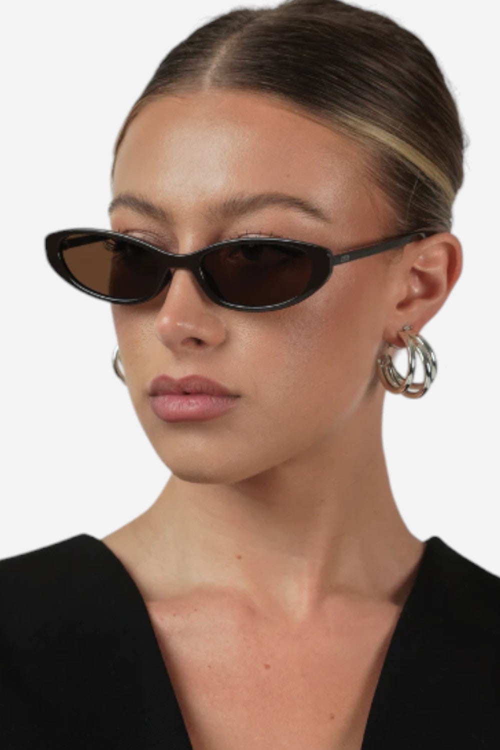 Otra Eyewear Lulu Sunglasses in Dark Chocolate – CHROME