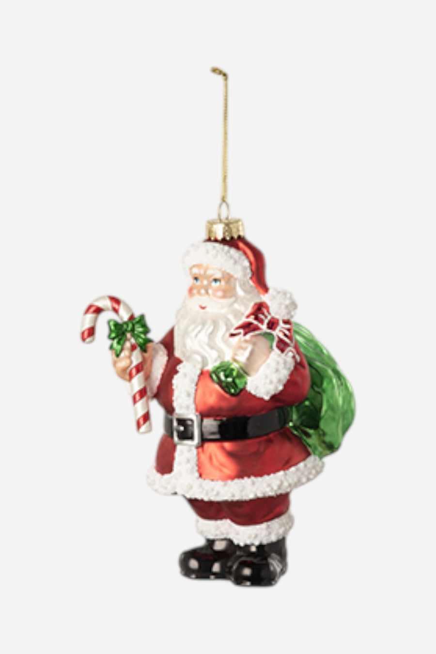 One Hundred 80 Degrees Oversized Jolly Santa Ornament