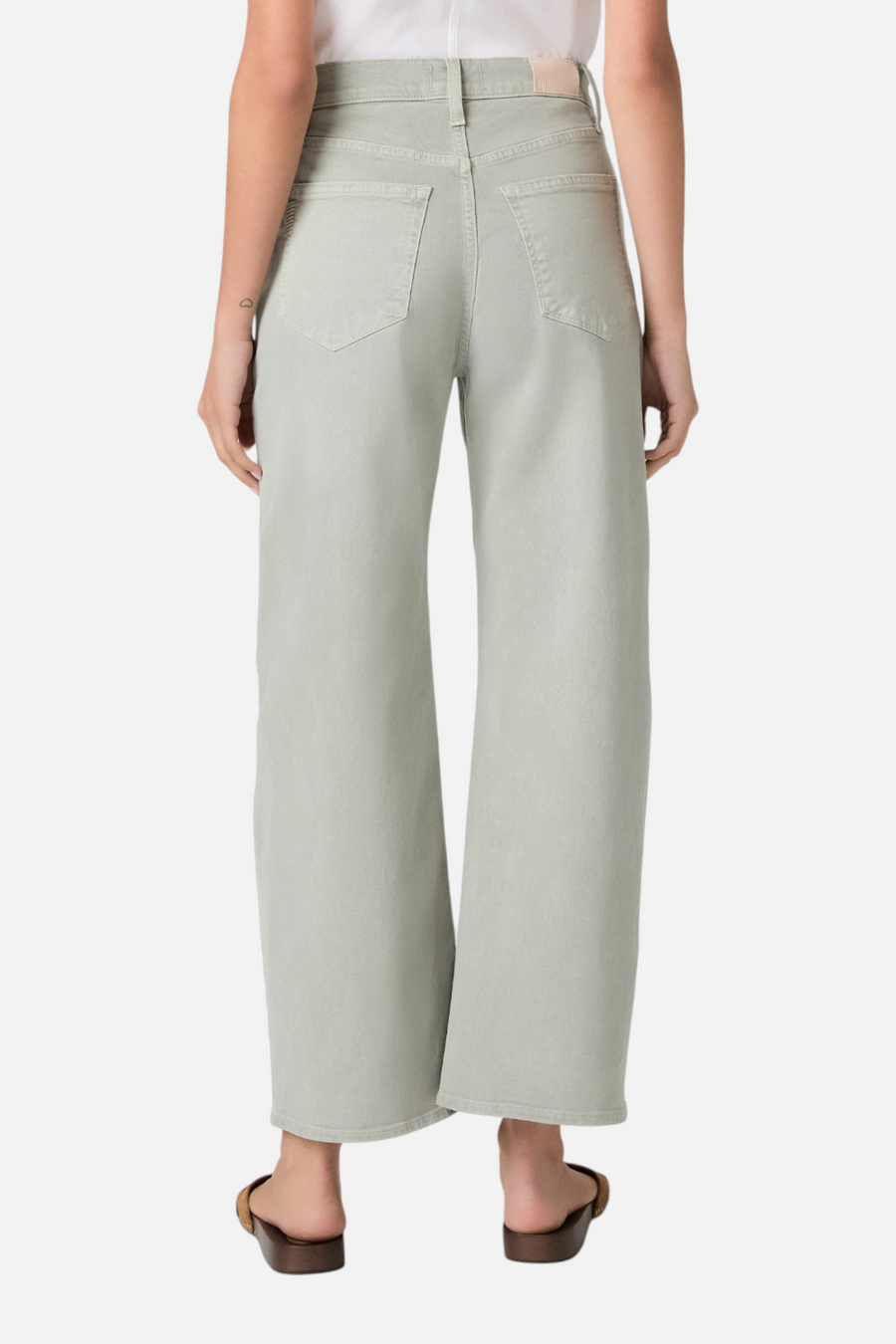 Paige Arellia Ankle Jean in Vintage Seaglass