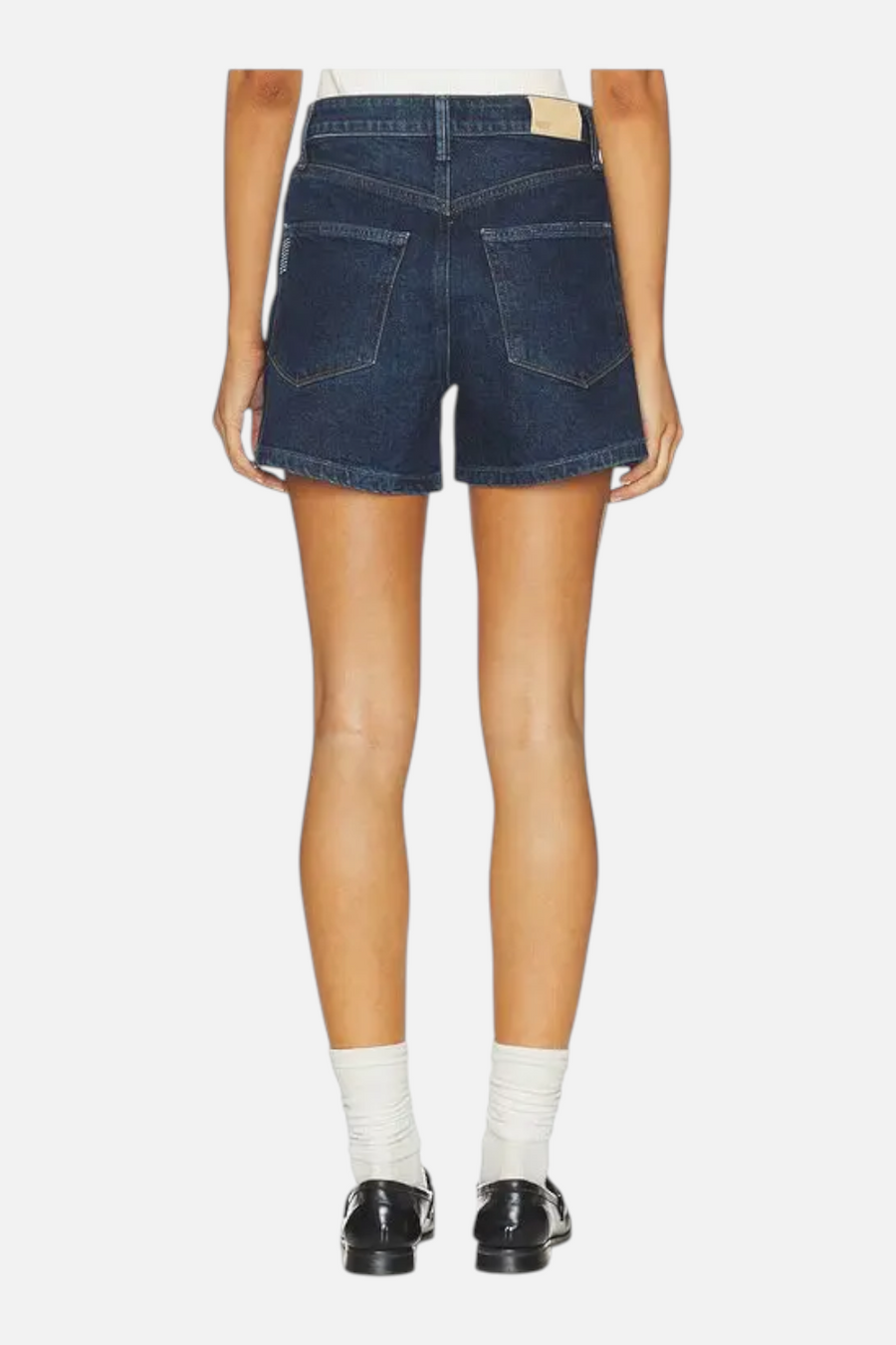 Paige Dani High Rise Shorts in Visage