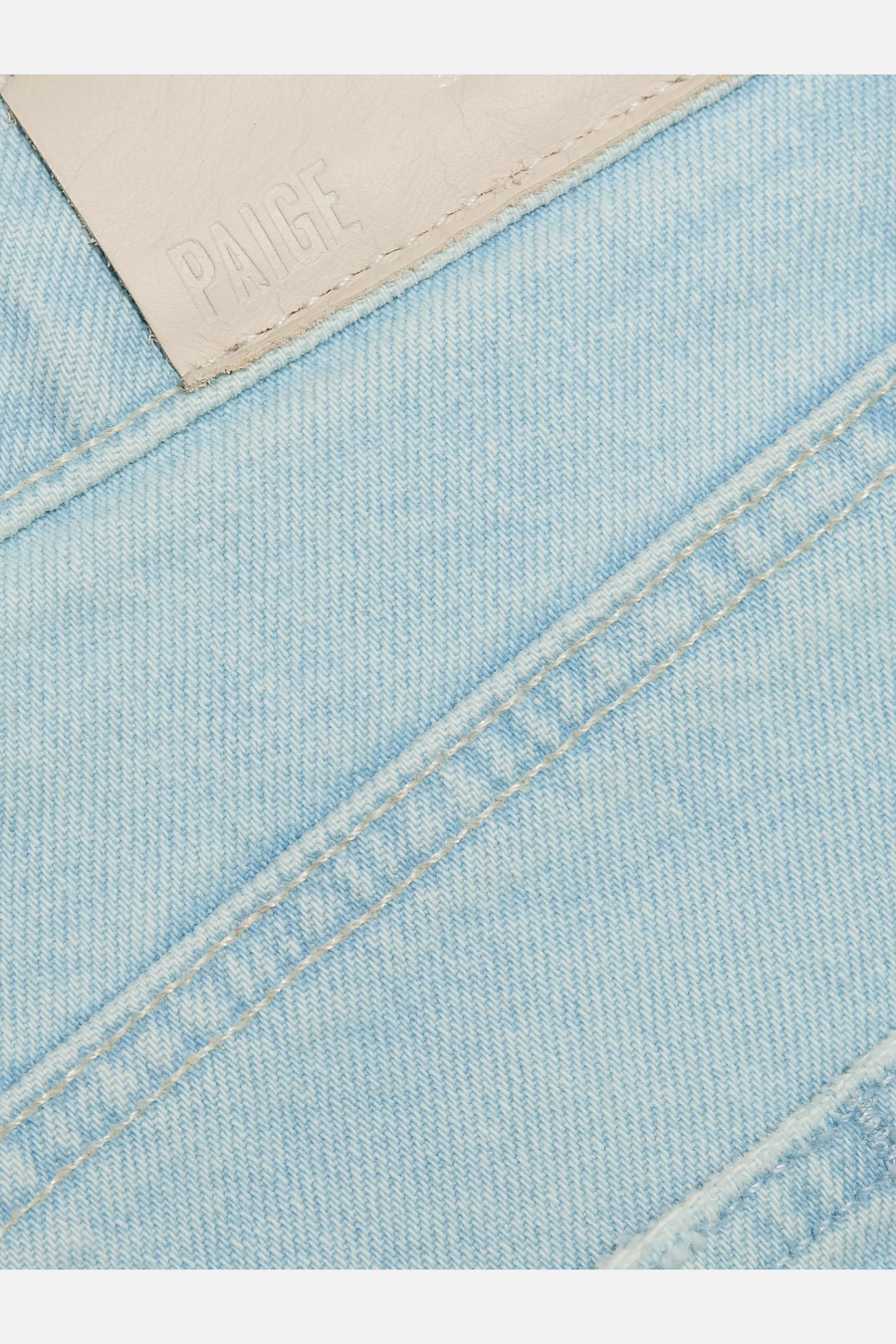 Paige Harper Ankle Crop Jeans in Fleur De Mer