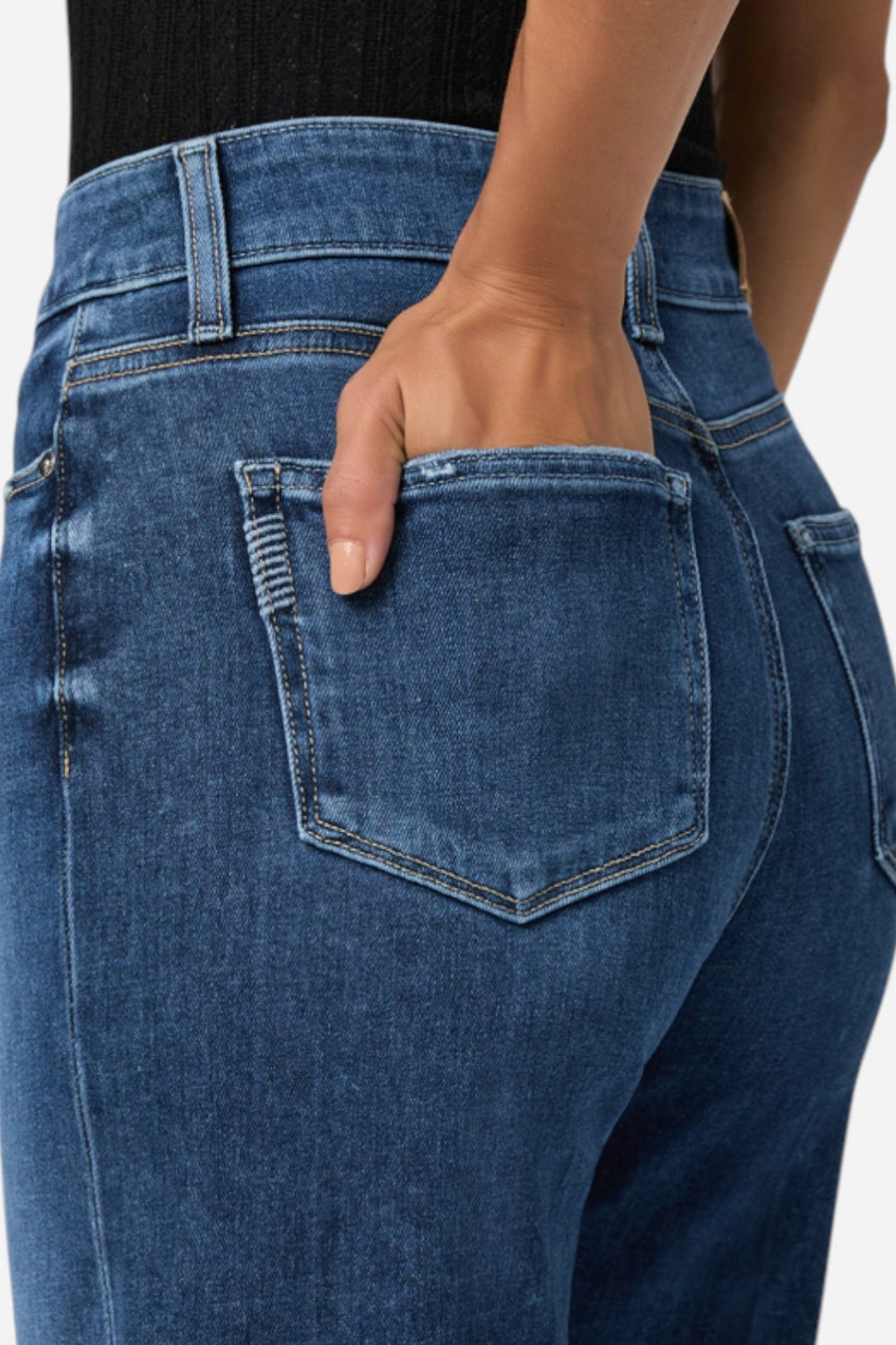 Paige Anessa 31" Wide Jean in Dresden