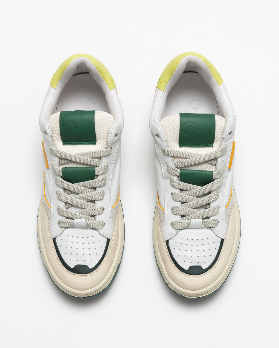 Oncept Women's Paris Sneakers in Ivory Green