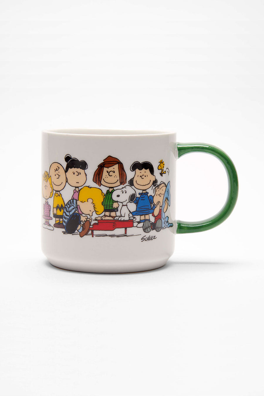 Peanuts Gang & House Mug