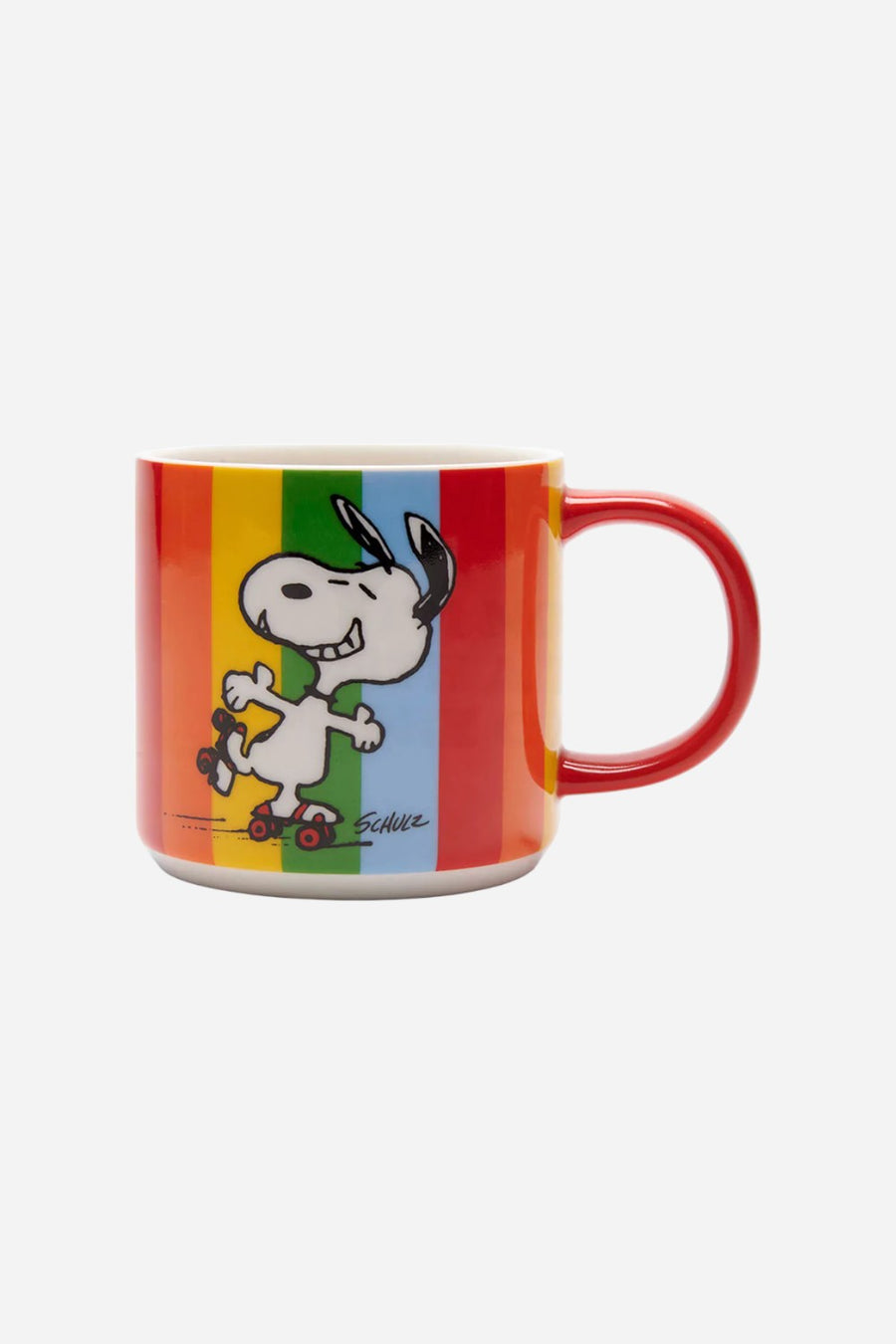Peanuts Let the Good Times Roll Rainbow Snoopy Mug