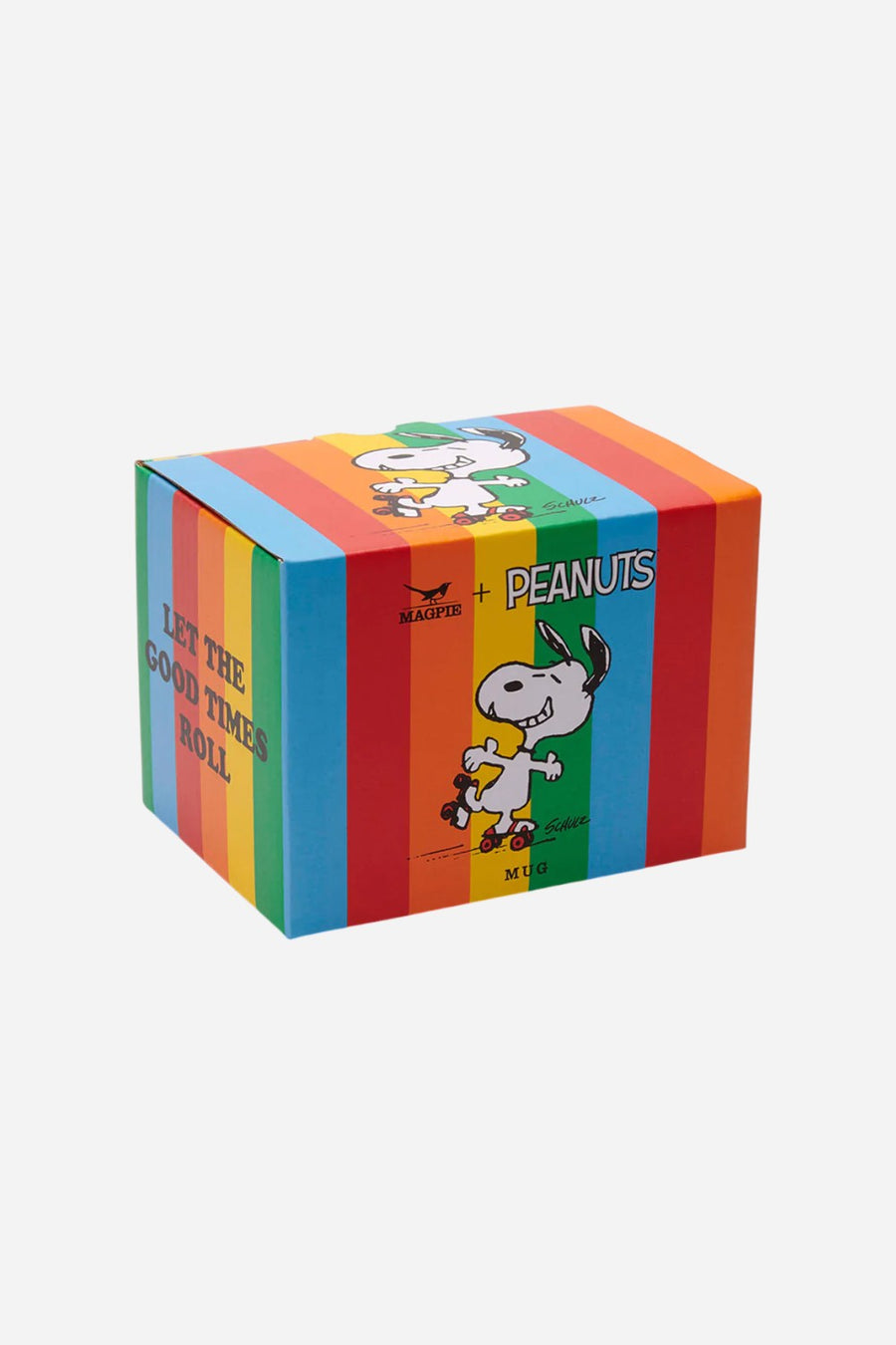 Peanuts Let the Good Times Roll Rainbow Snoopy Mug