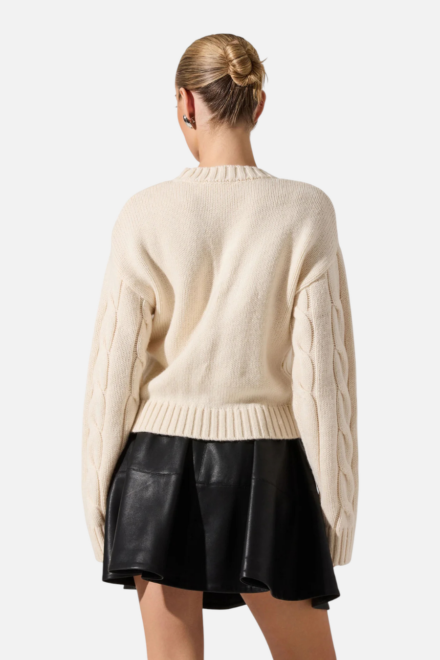 Astr the Label Pennina Sweater in Cream