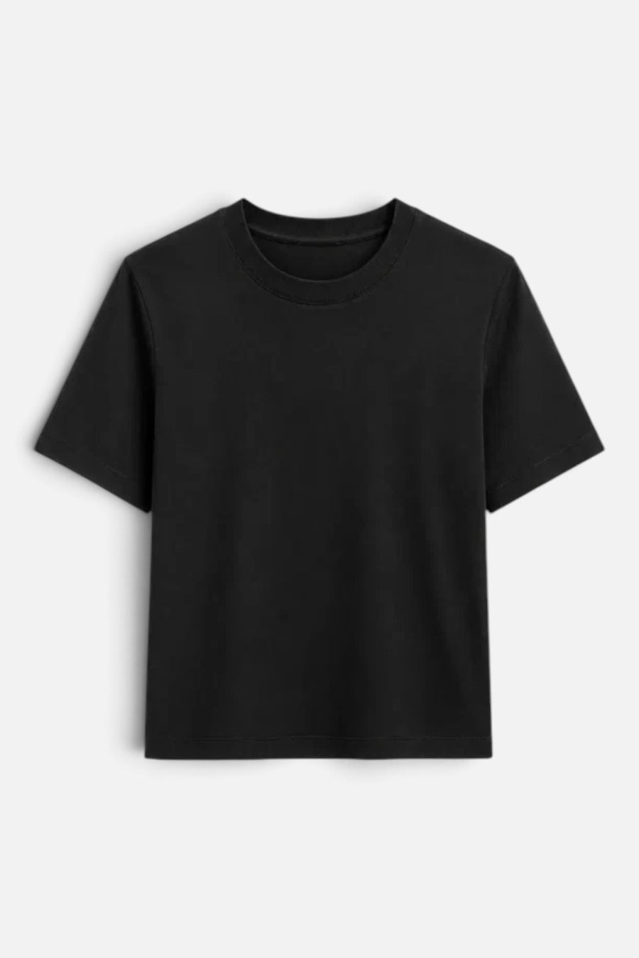 Perfect White Tee Atlas Crewneck Tee in True Black