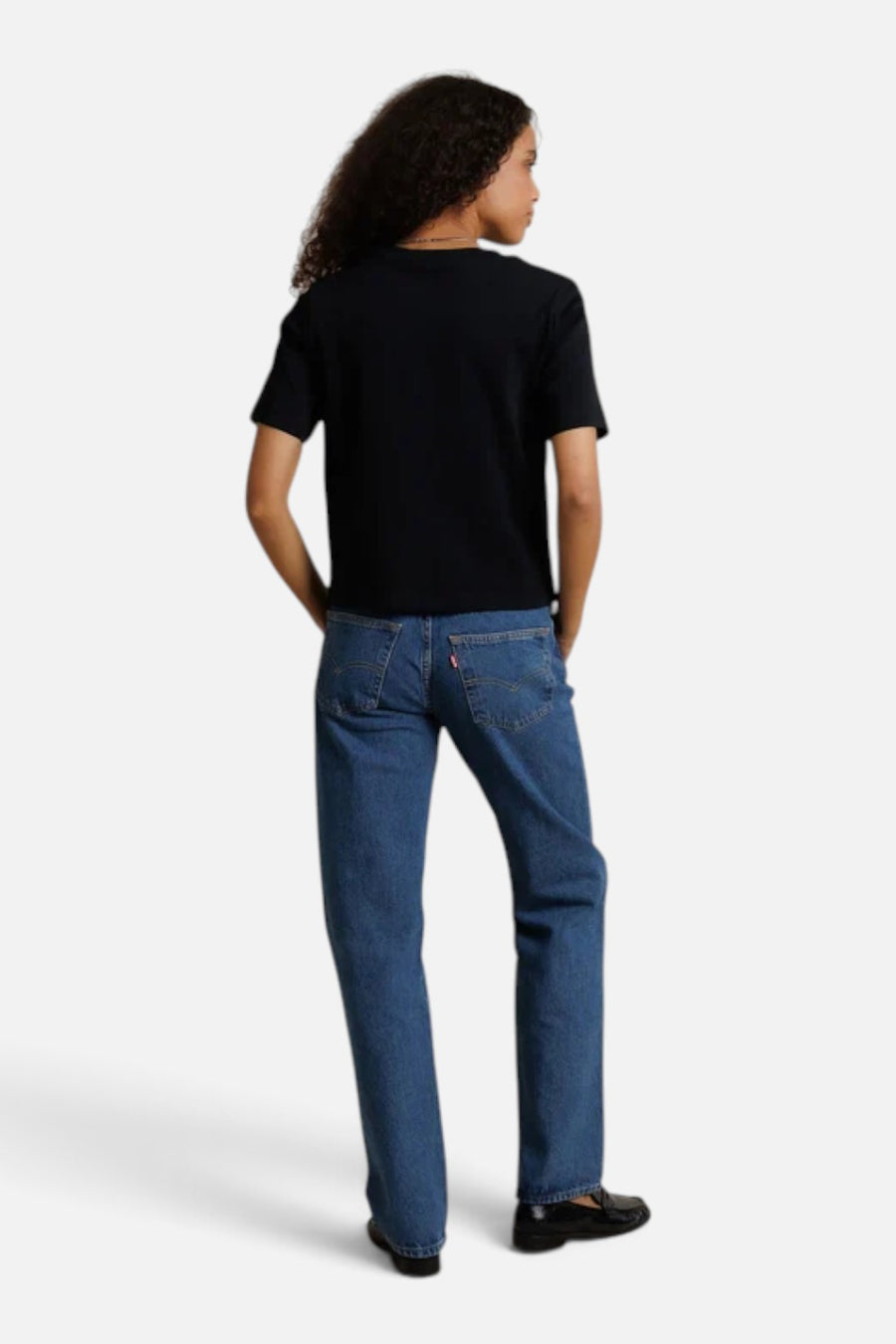 Perfect White Tee Atlas Crewneck Tee in True Black
