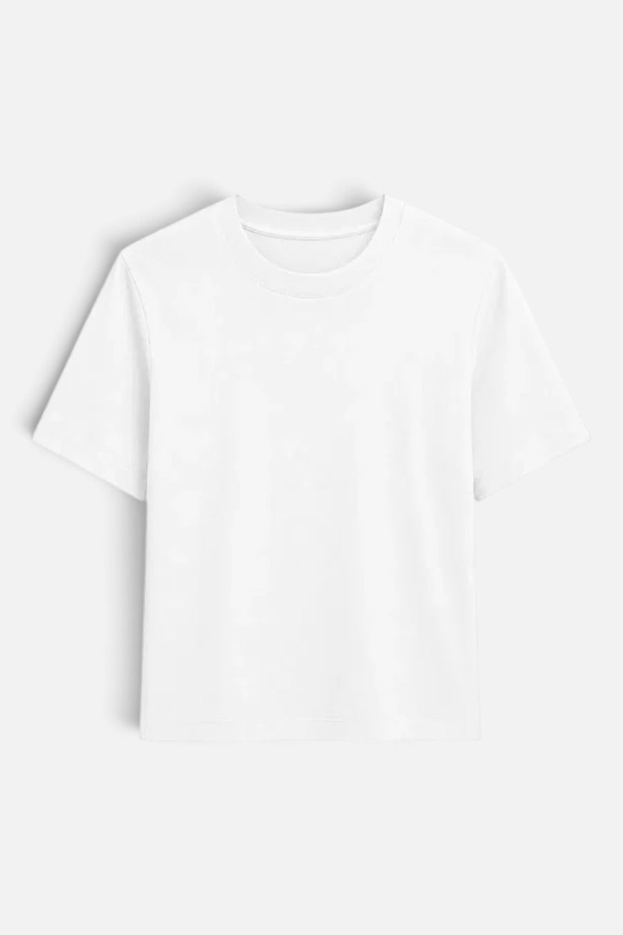 Perfect White Tee Atlas Crewneck Tee in White