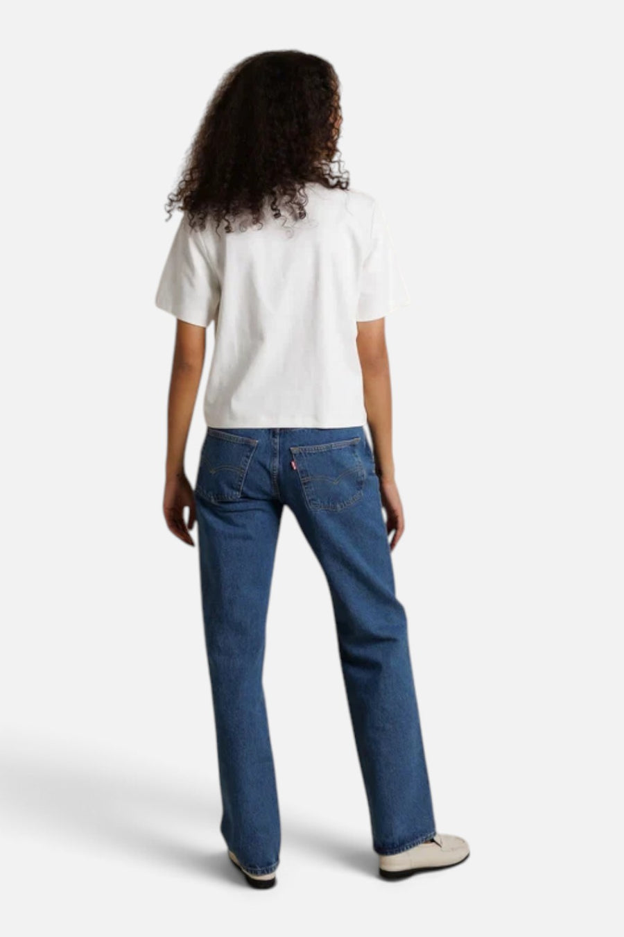Perfect White Tee Atlas Crewneck Tee in White