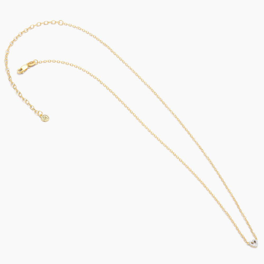 Ella Stein Petite Heart Pendant Necklace in Gold
