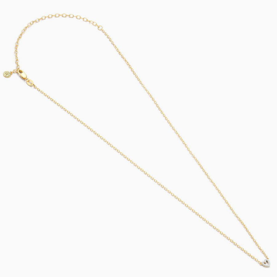 Ella Stein Petite Heart Pendant Necklace in Gold