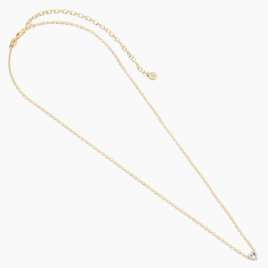 Ella Stein Petite Heart Pendant Necklace in Gold