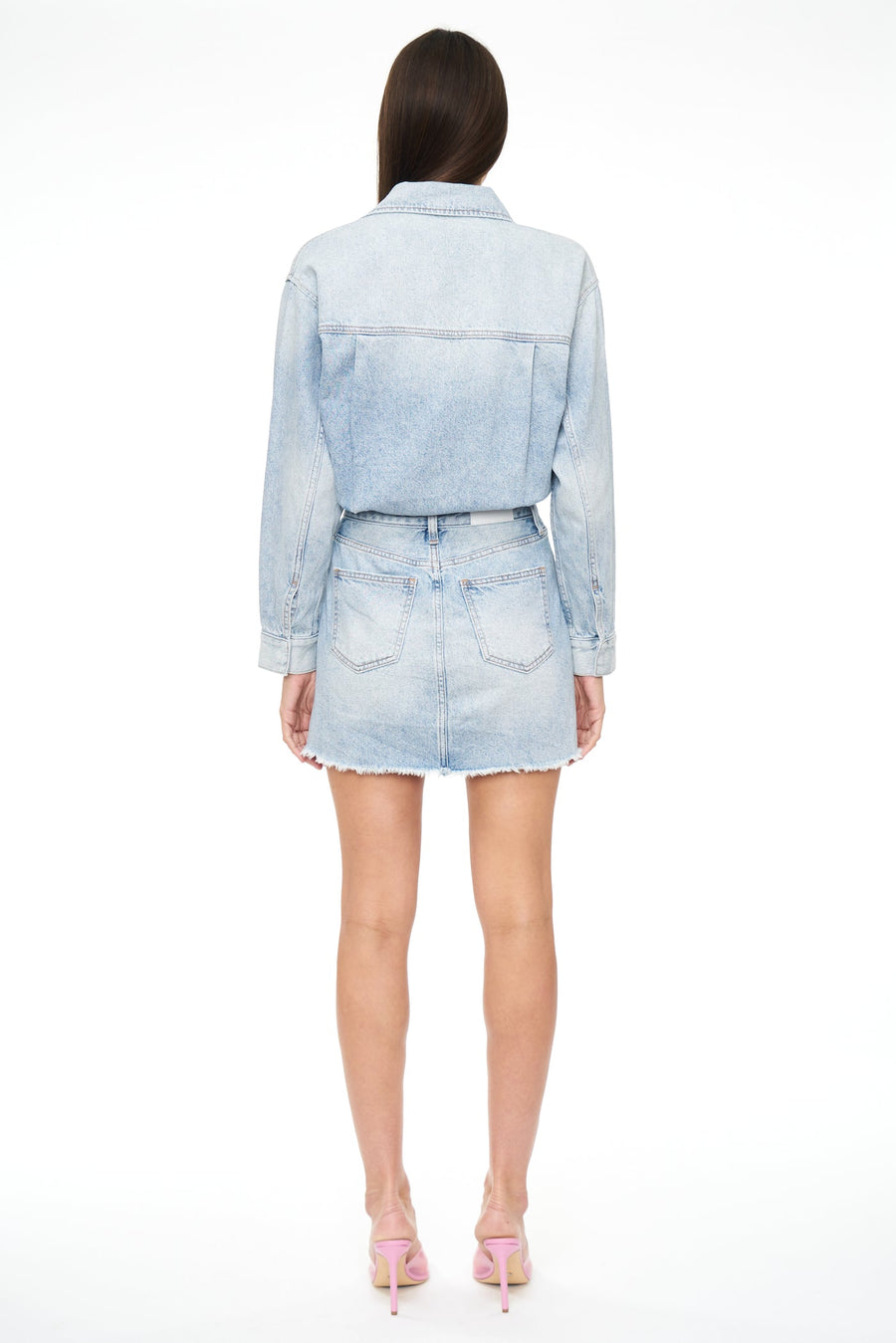 Pistola Nina Long Sleeve Mini Dress