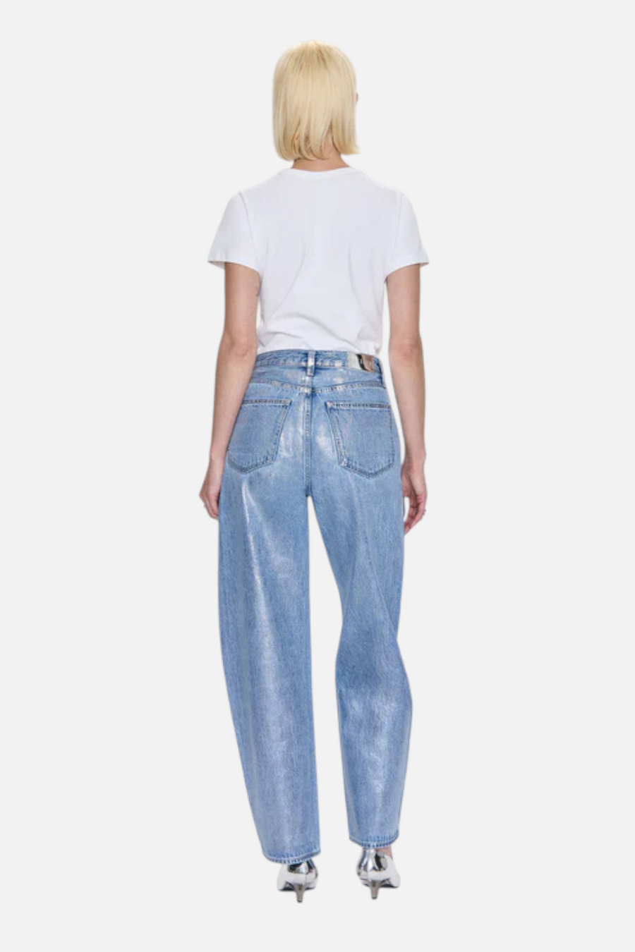 Pistola Wes High Rise Barrel Jean in Spellbound