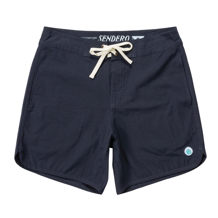 Sendero Provisions Point Bar Boardshort in Deep Navy
