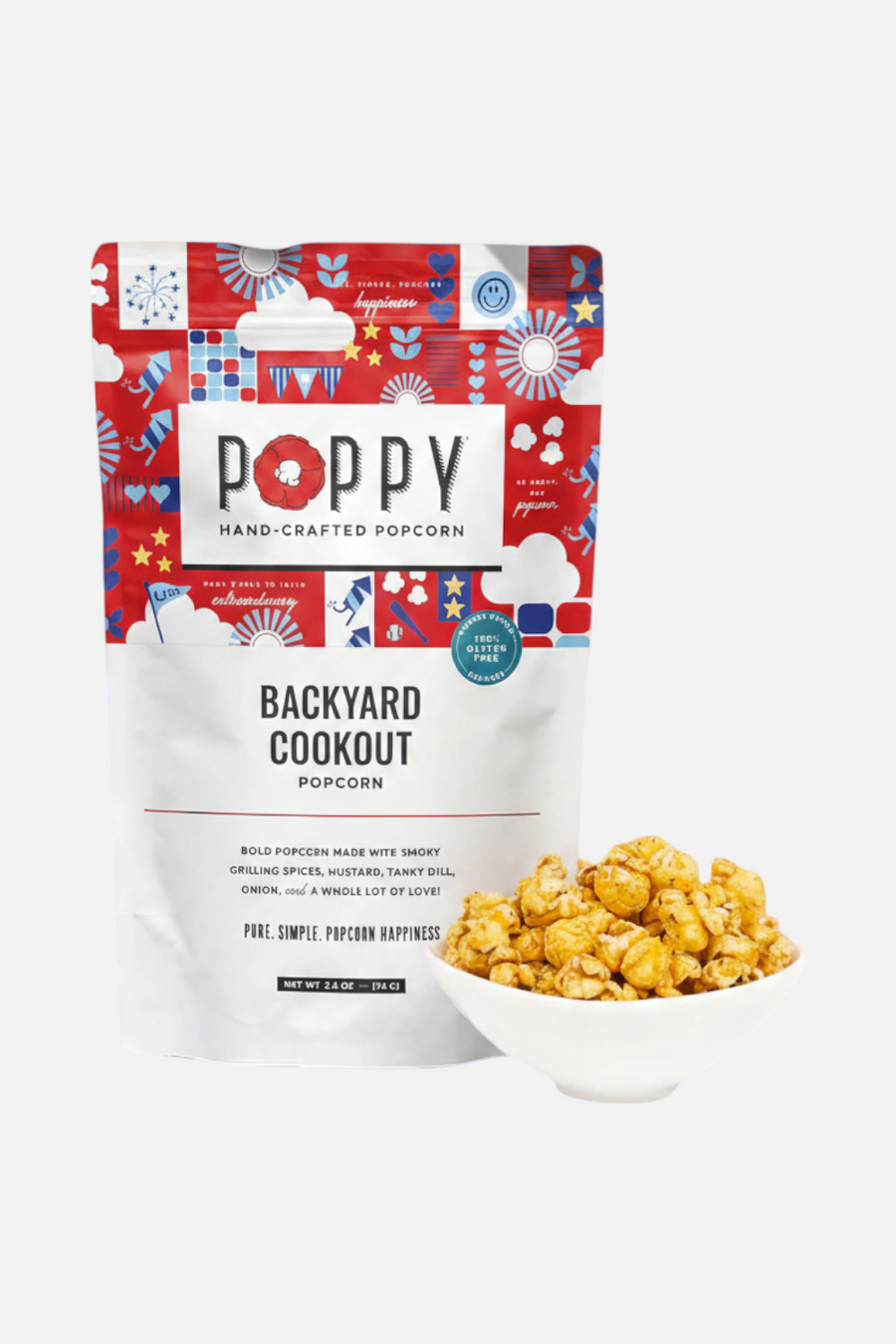 Poppy Popcorn Backyard Cookout
