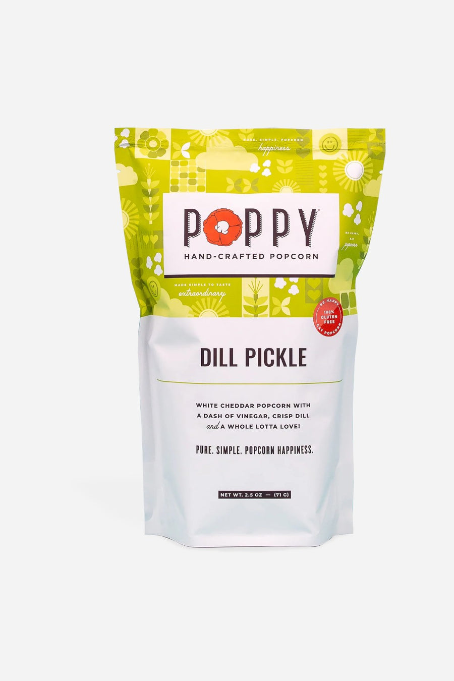 Poppy Popcorn Dill Pickle