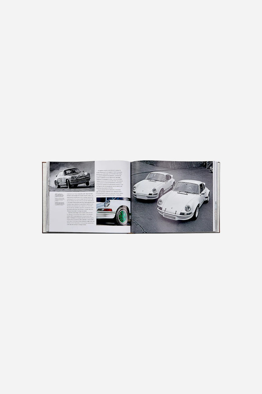 Graphic Image Porsche 70 Years Tan Leather Book
