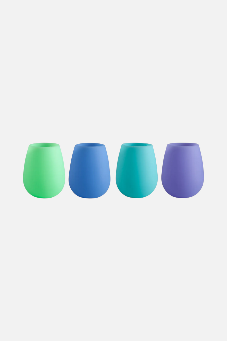 Porter Green Fegg Unbreakable Stemless Wine Glass Set in Spring