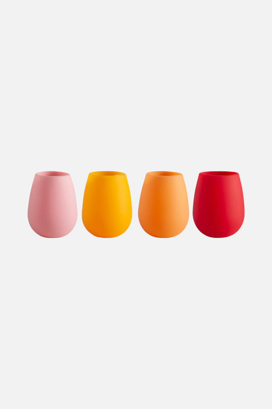 Porter Green Fegg Unbreakable Stemless Wine Glass Set in Summer