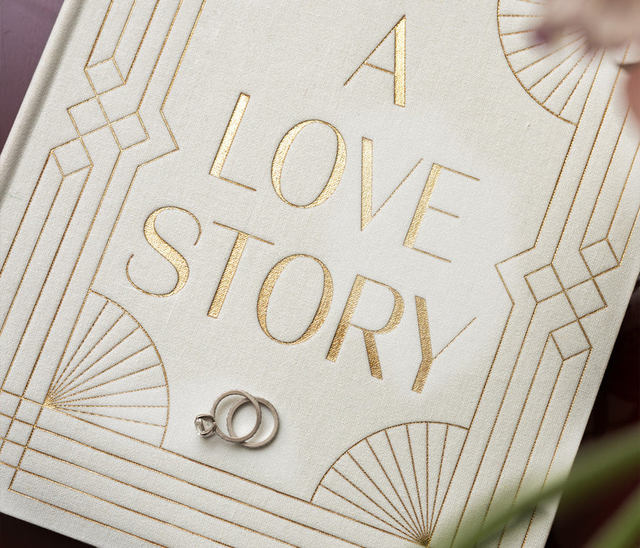Printworks Wedding Photo Album - A Love Story