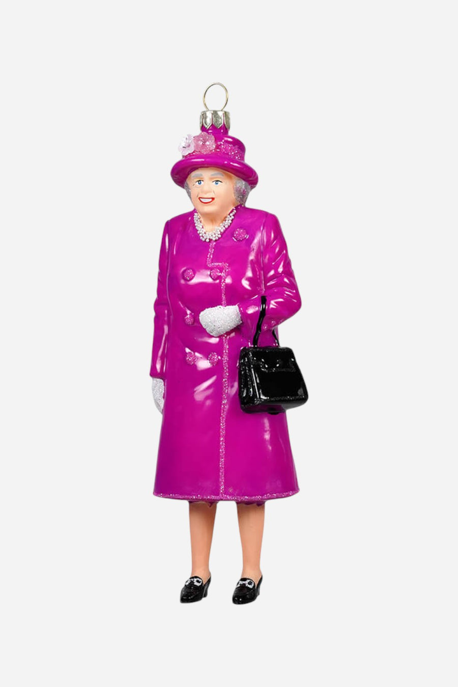Queen Elizabeth Ornament, Fuchsia Outfit
