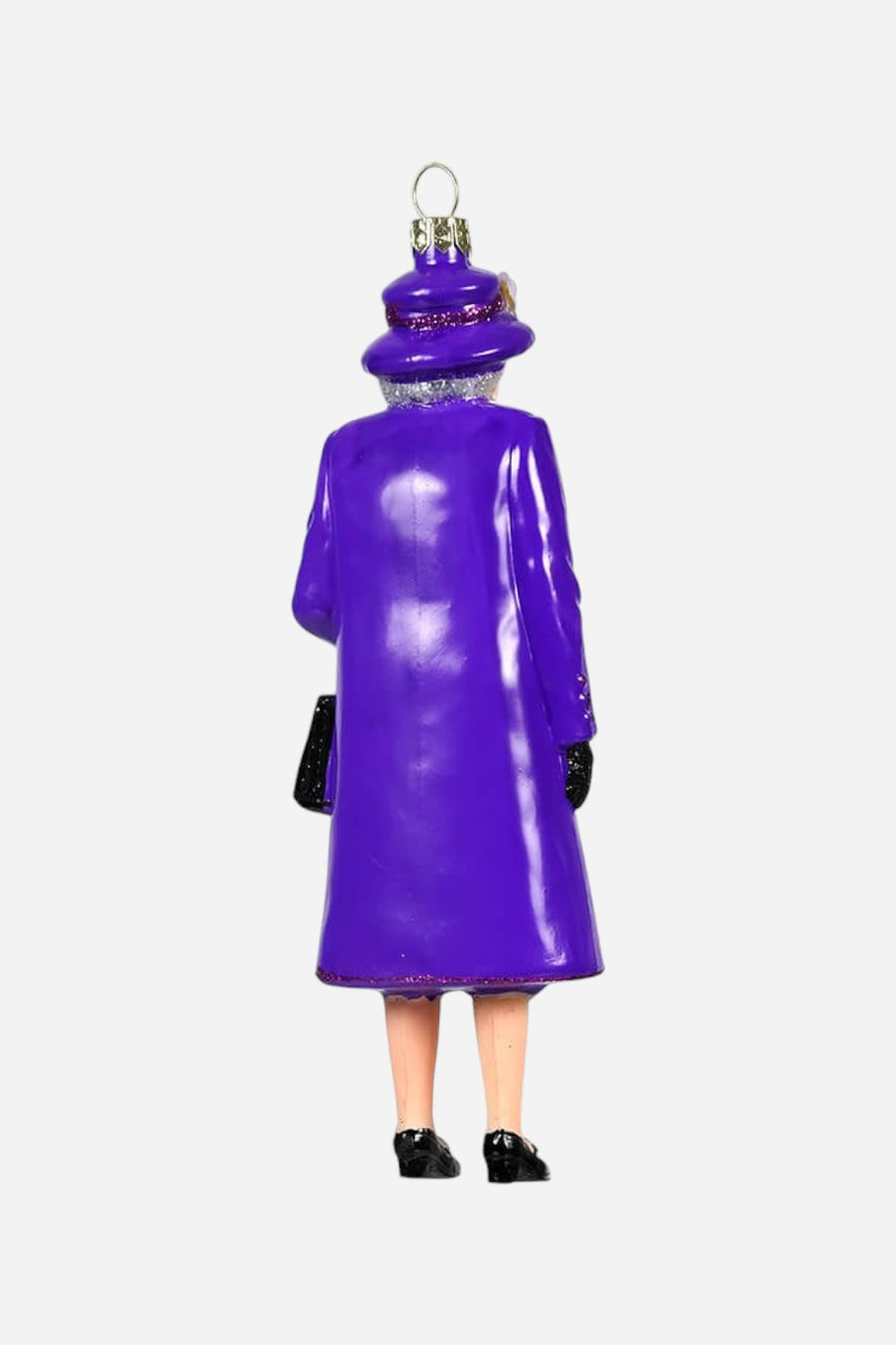 Queen Elizabeth Ornament, Purple Outfit