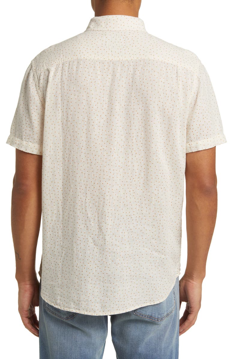 Rails Carson Short Sleeve Button Up Shirt in Scattered Seed