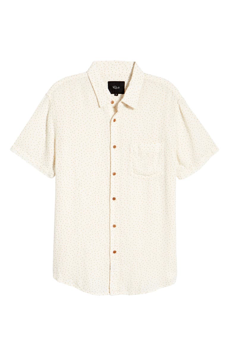 Rails Carson Short Sleeve Button Up Shirt in Scattered Seed