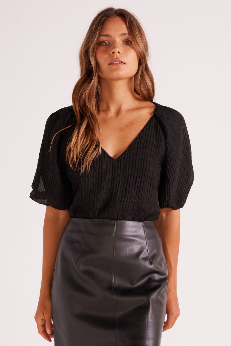 Minkpink Raven Blouse in Black