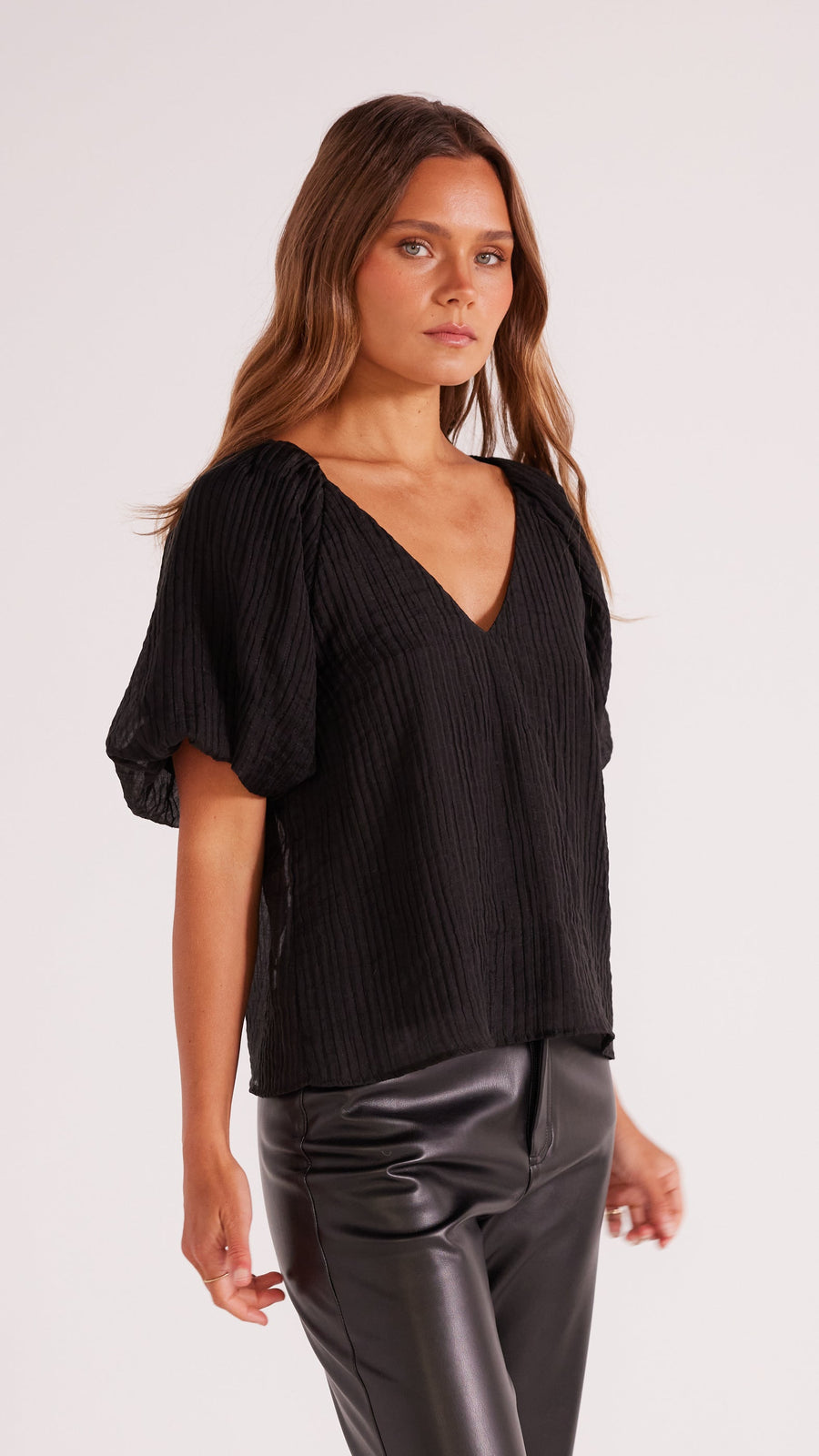 Minkpink Raven Blouse in Black