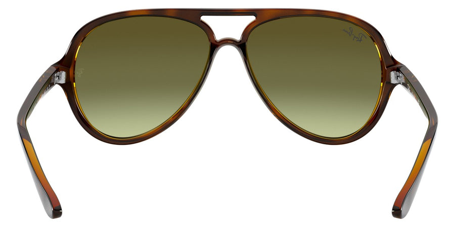 Ray-Ban Cats 5000 Sunglasses in Light Havana / Green Gradient Brown