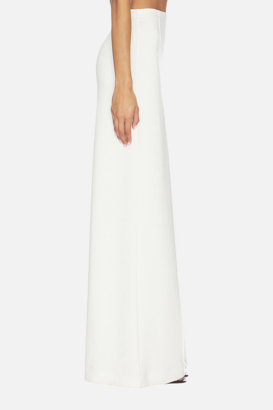 Ripley Rader Scuba Wide Leg Pant in Off White
