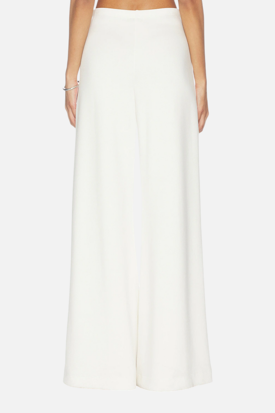 Ripley Rader Scuba Wide Leg Pant in Off White