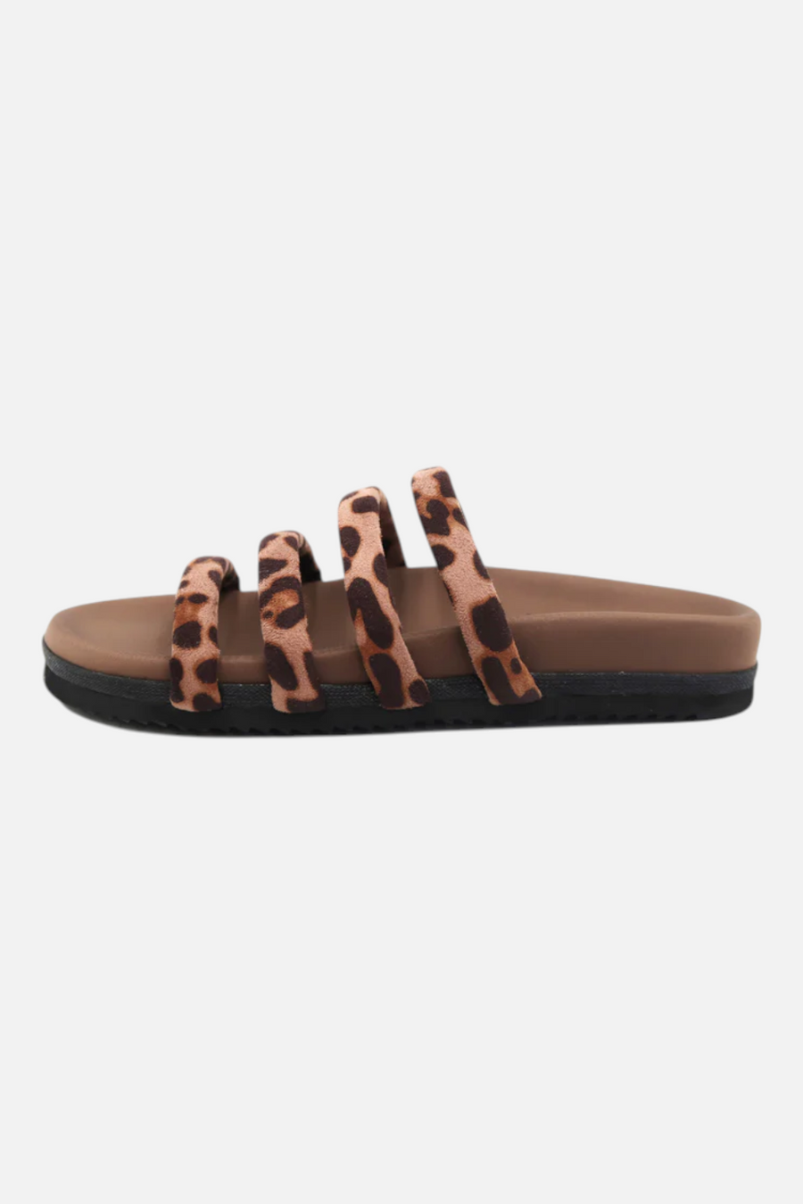 Roam Leo Quattro Sandal in Taupe Leopard