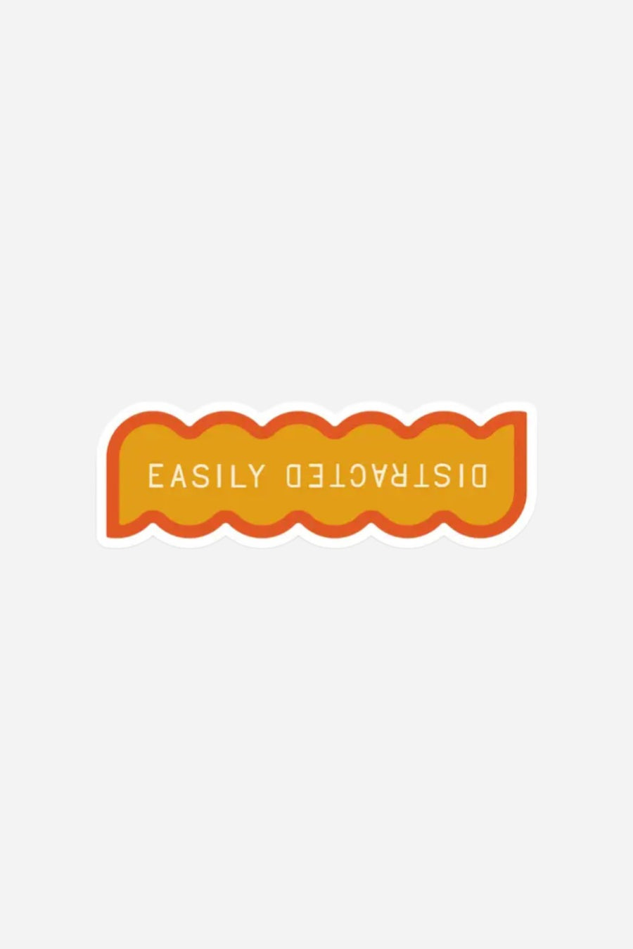 Easily Distracted Sticker