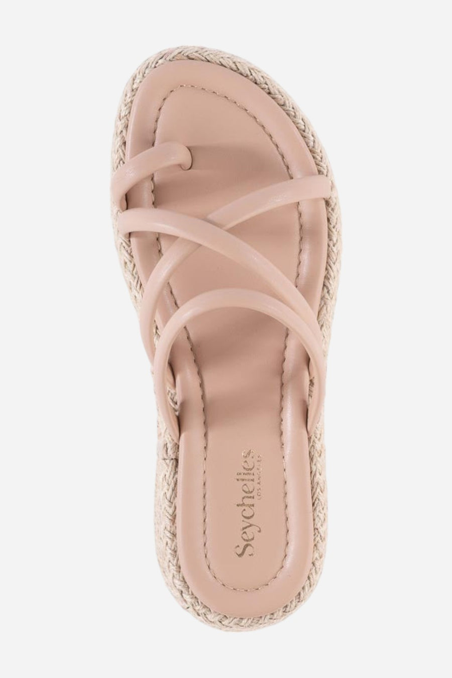 Seychelles Rule The World Vl-Jute Slip Ons in Beige