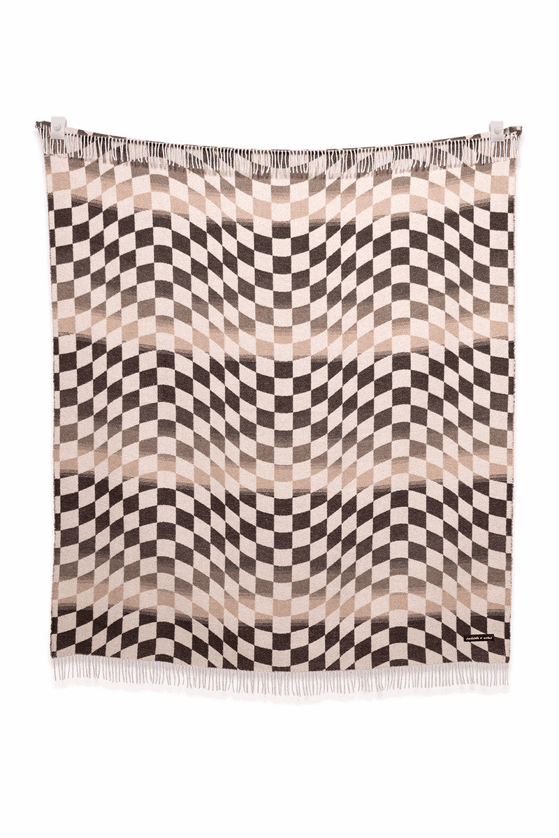 Sackcloth + Ashes Checkered Topanga Throw Blanket