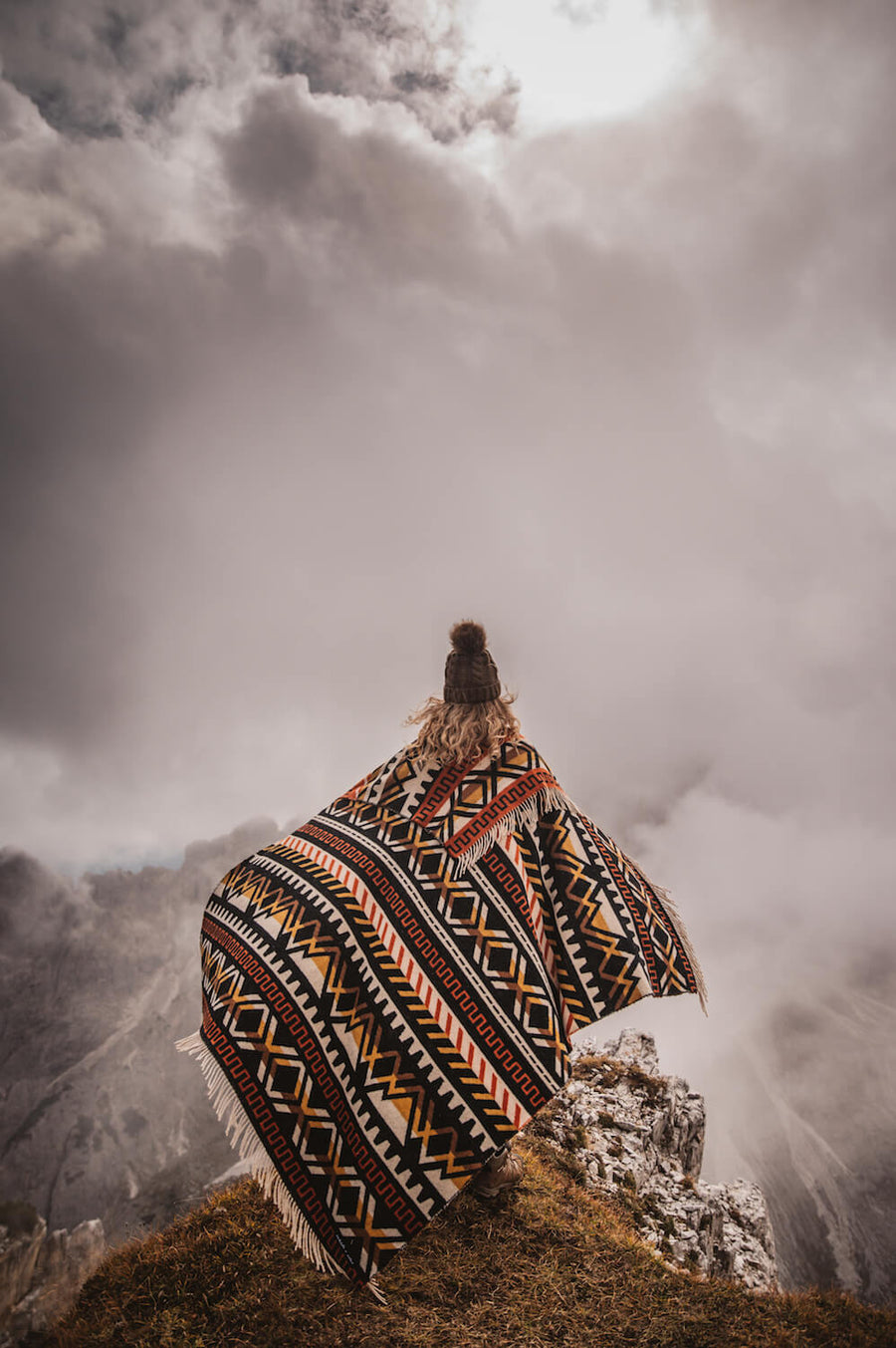 Sackcloth + Ashes Ridgeline Rockies Throw Blanket