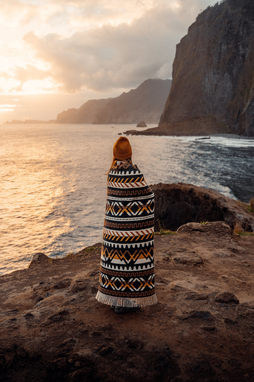 Sackcloth + Ashes Ridgeline Rockies Throw Blanket