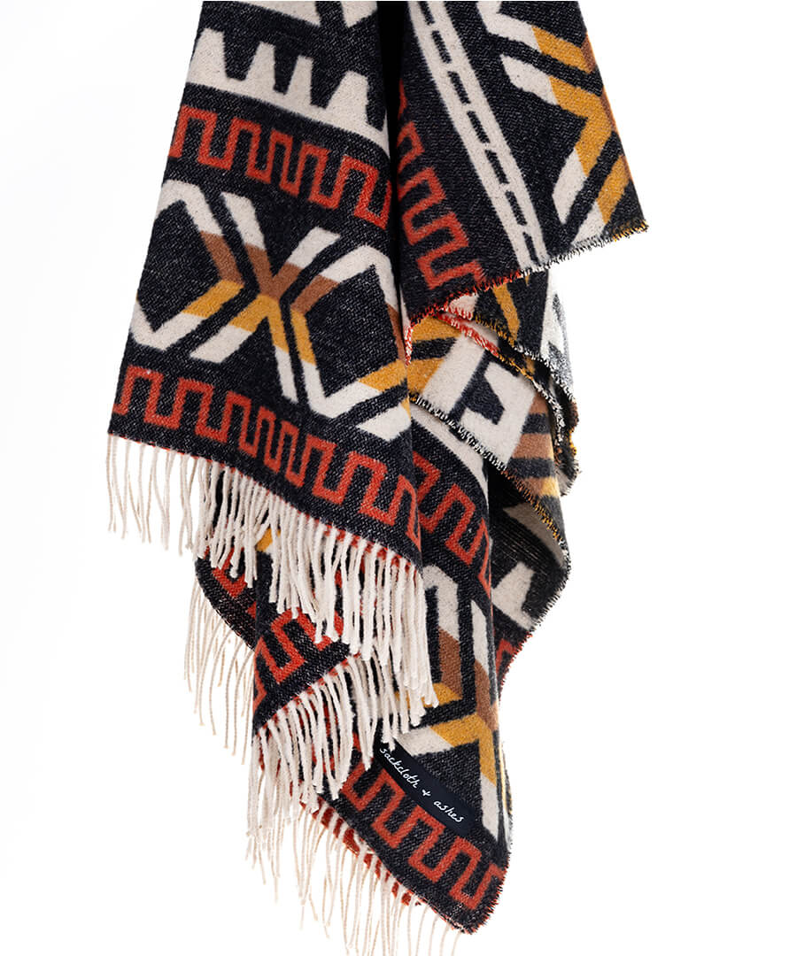 Sackcloth + Ashes Ridgeline Rockies Throw Blanket