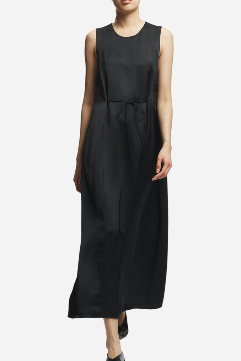 chinese dress ladies Atm Silk Charmeuse Maxi Dress Flint