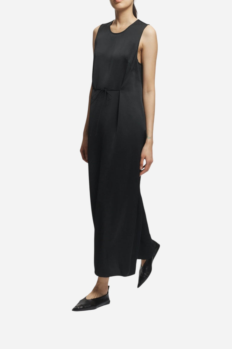 charmeuse maxi dress Grant Charmeuse Maxi Dress, Black Black / M by Saint Art NY
