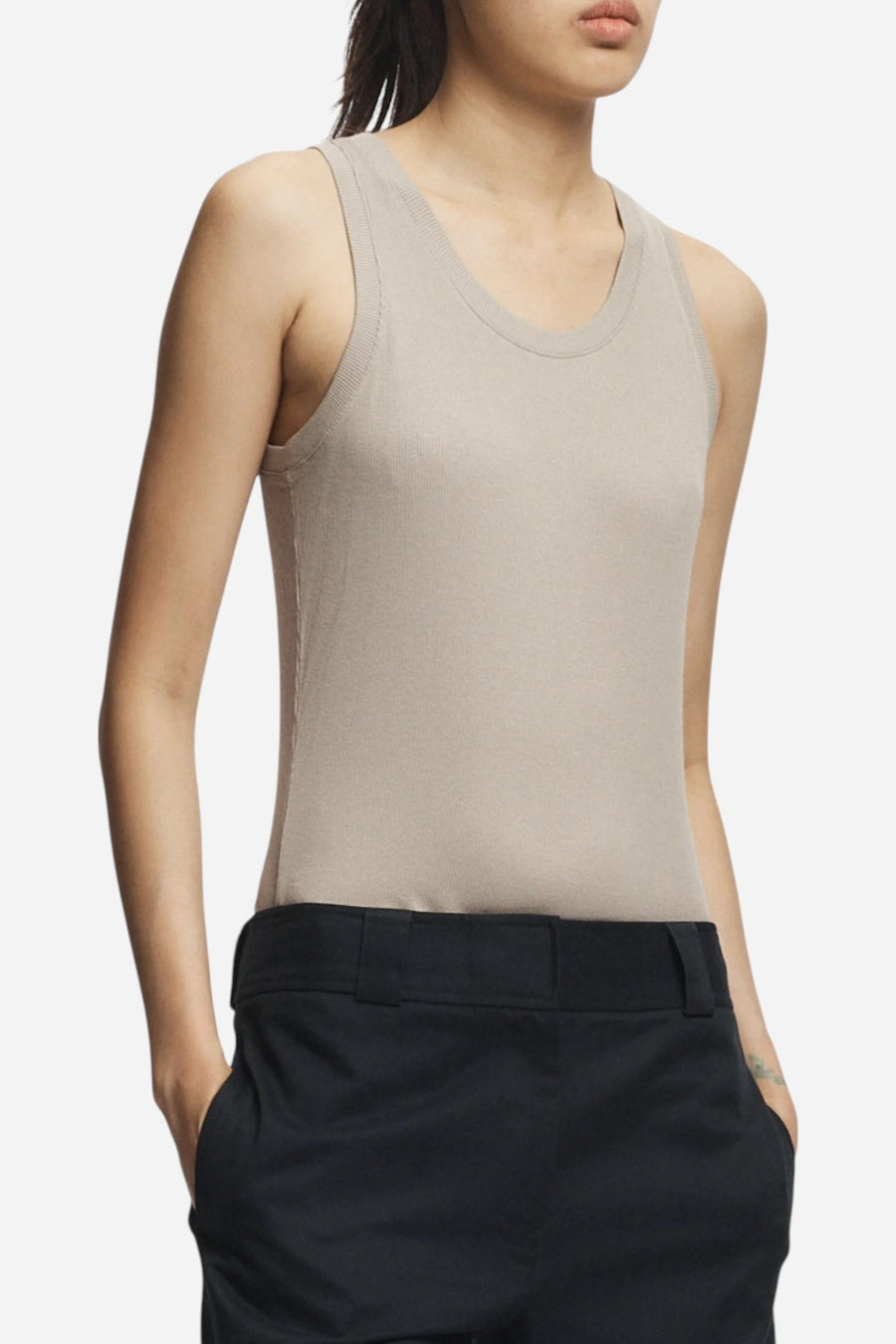 Saint Art Soren Jersey Tank Pebble